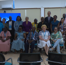 Programa das Nações Unidas para o Desenvolvimento entrega materiais a deficientes